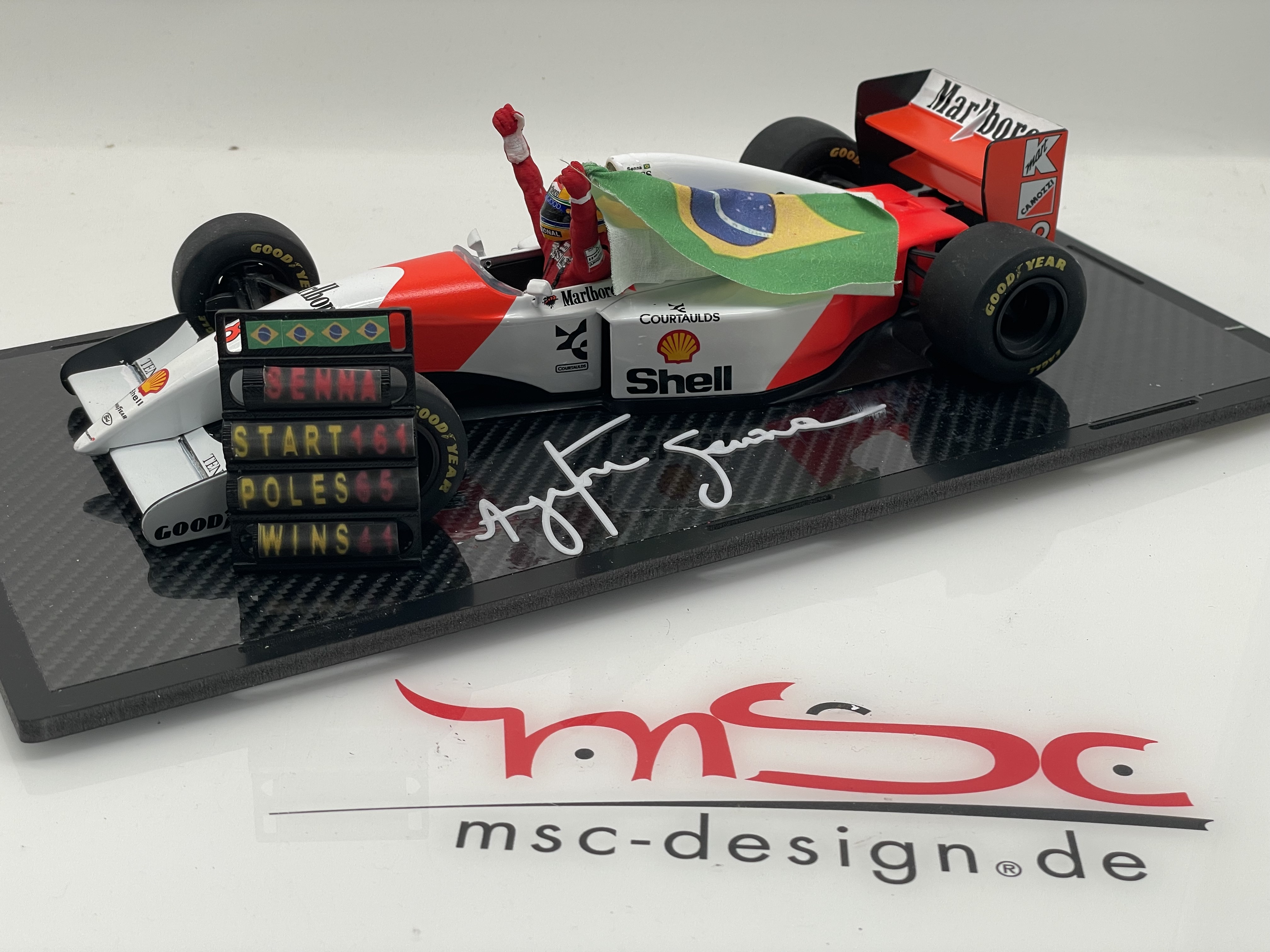 Senna McLaren MP4/8 GP Australien