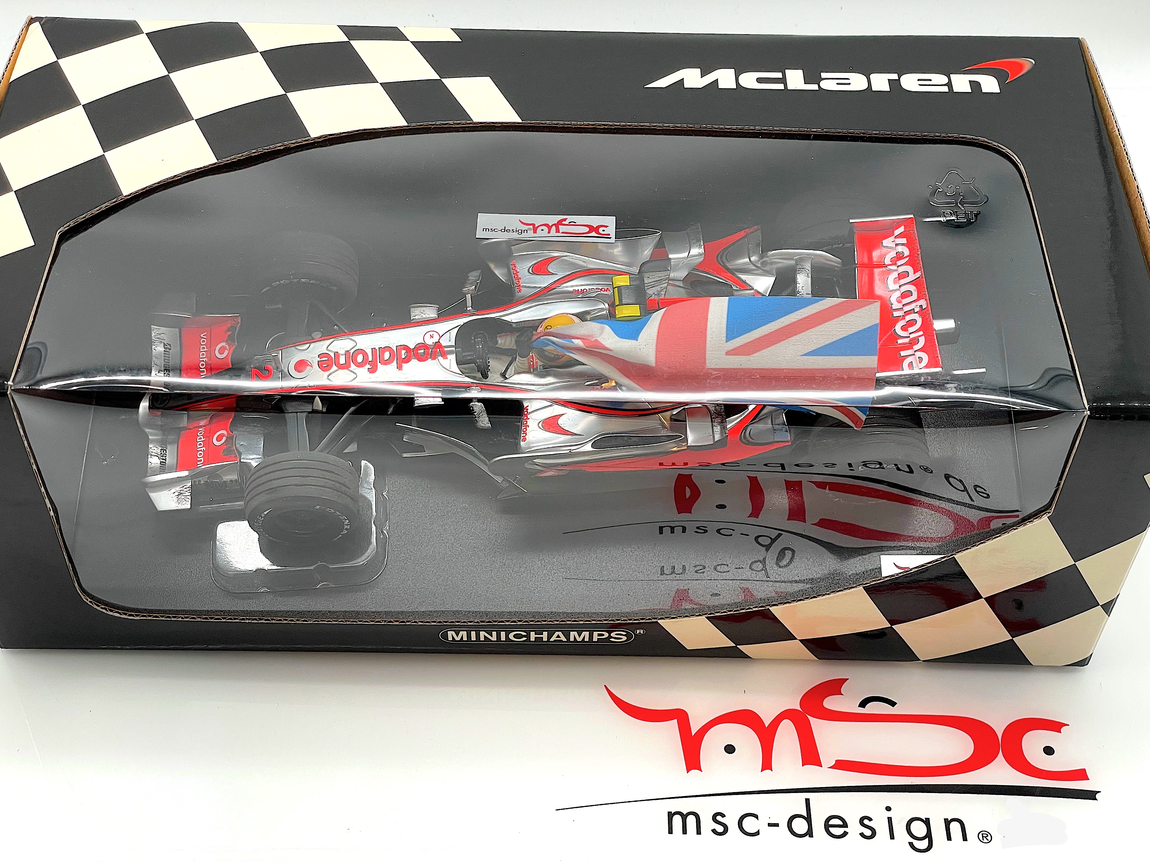 McLaren MP4/22 Hamilton GP Silverstone 3rd Place