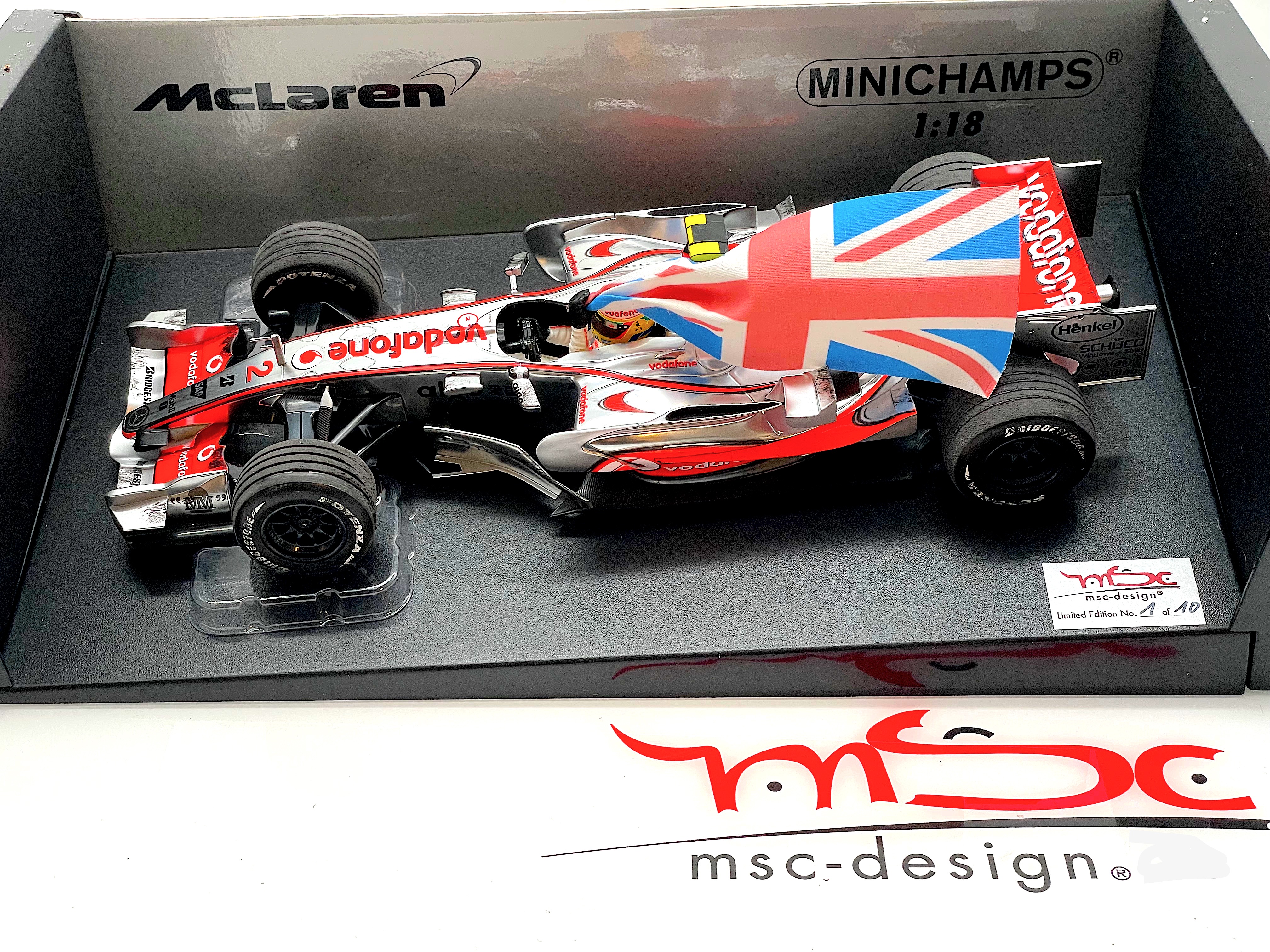 McLaren MP4/22 Hamilton GP Silverstone 3rd Place
