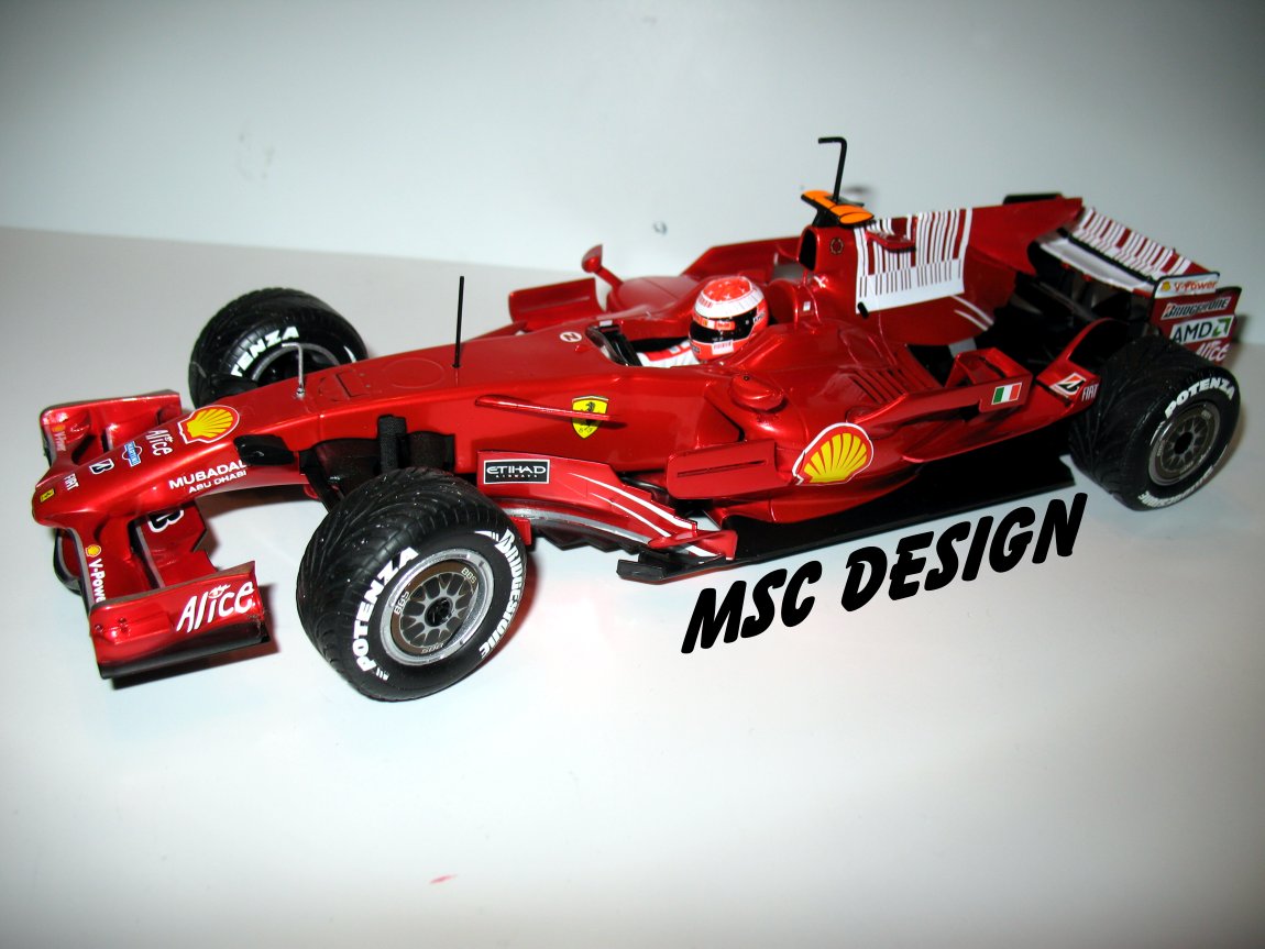 Ferrari F2008 Shark Fin