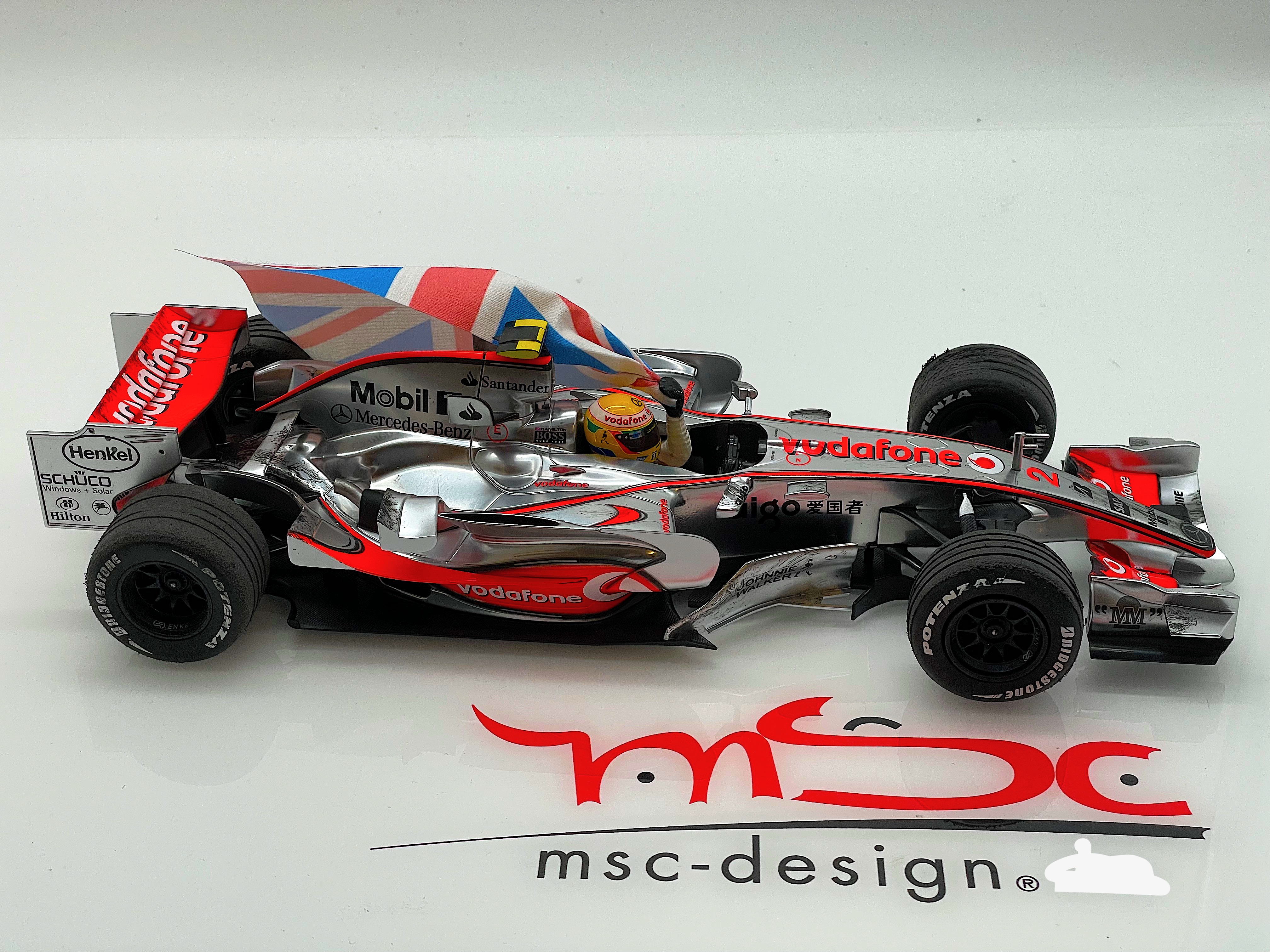 McLaren MP4/22 Hamilton GP Silverstone 3rd Place