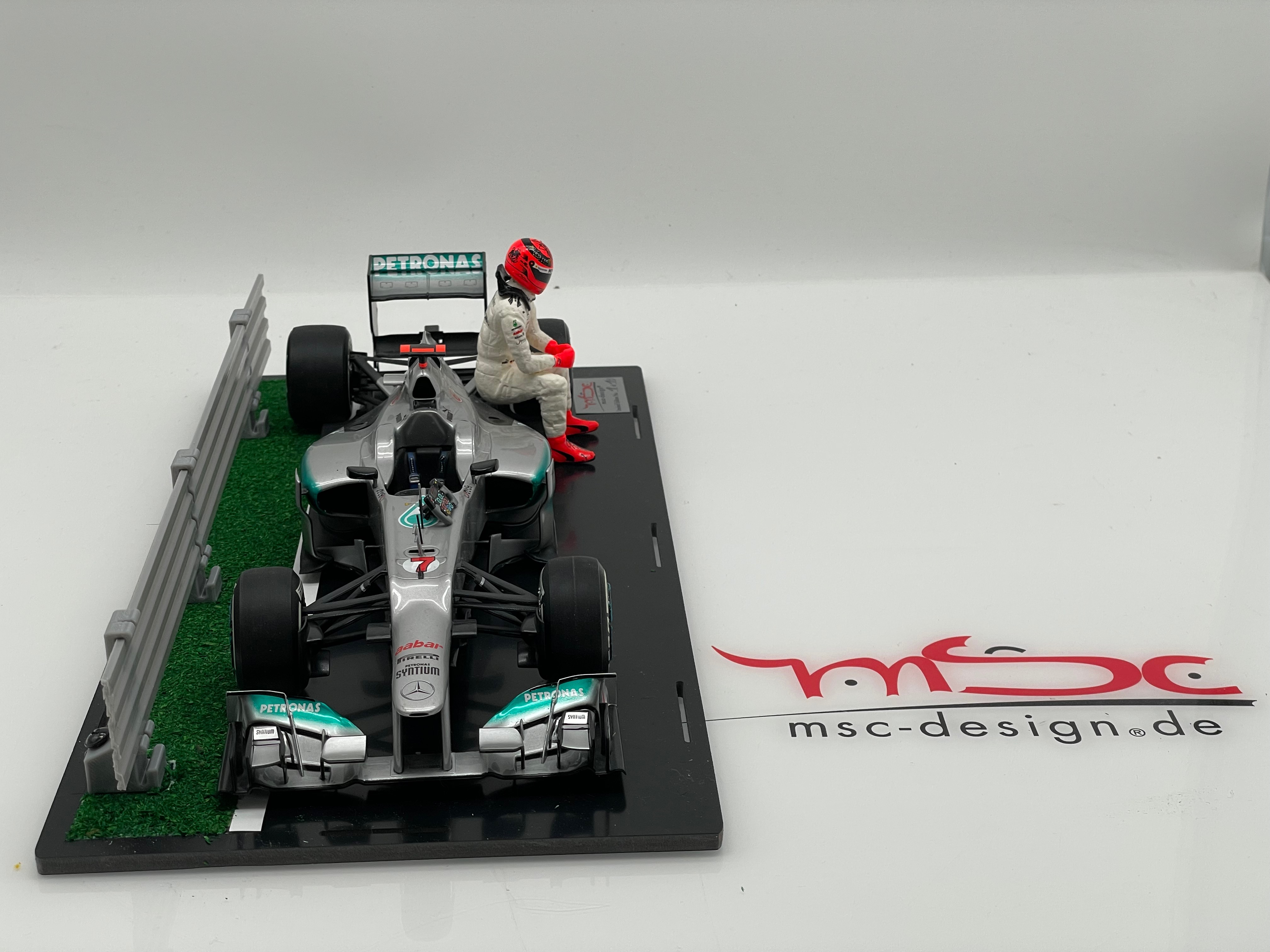 Schumacher Mercedes W03 Motorschaden