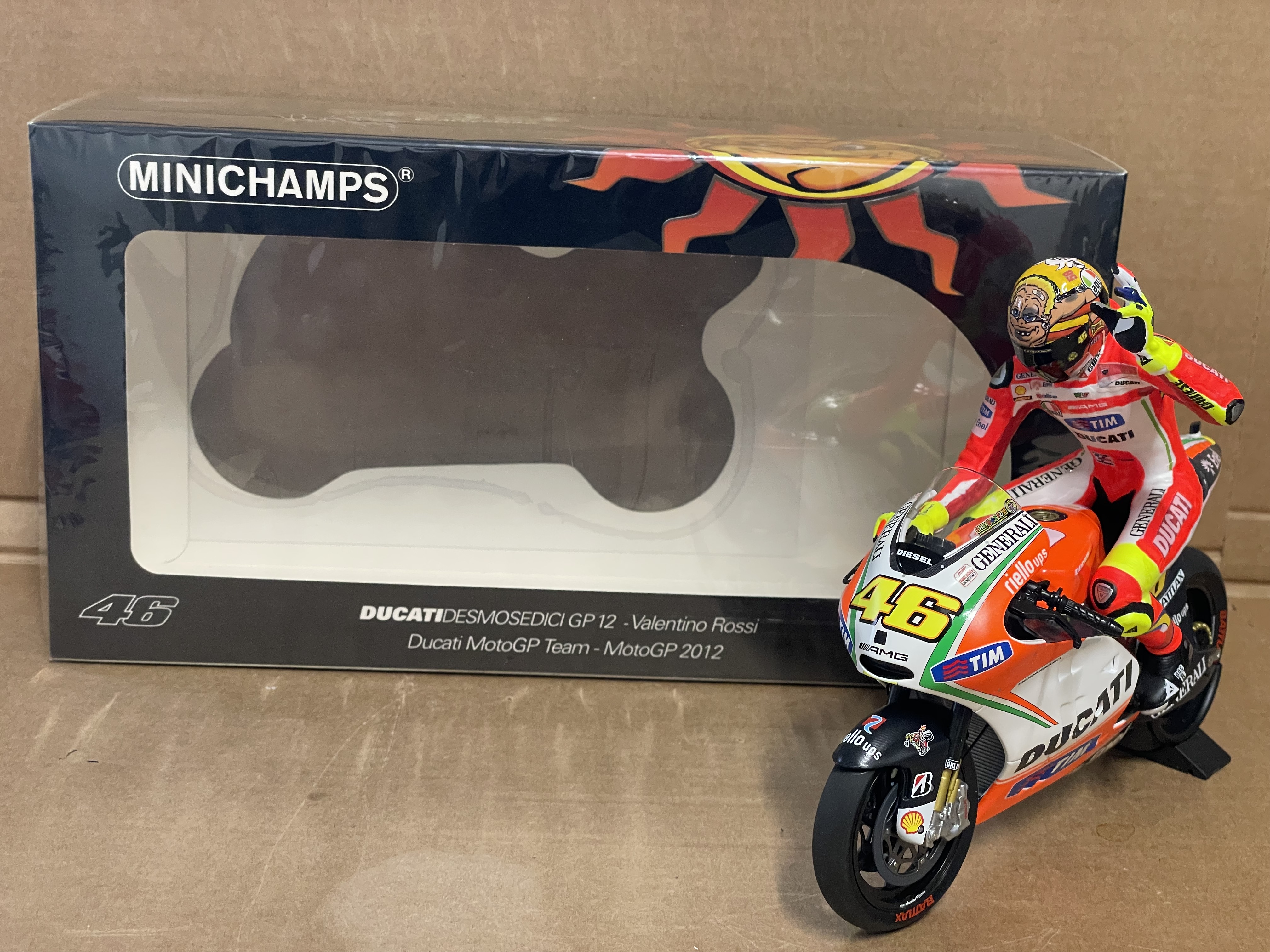 Valentino Rossi Ducati GP12 2012